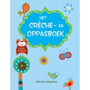 Het Crèche- en Oppasboek Blauw (Dagboek)