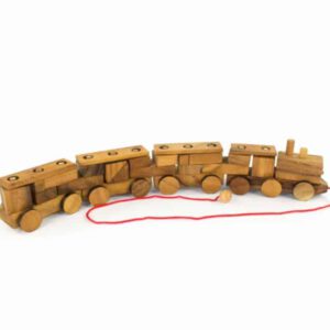 Houten Speelgoed Trein - Puzzel (55 cm)