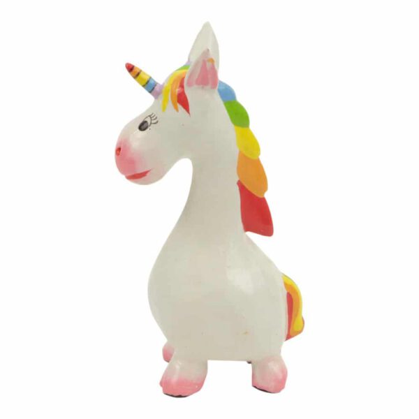 Houten Unicorn met lange Nek S