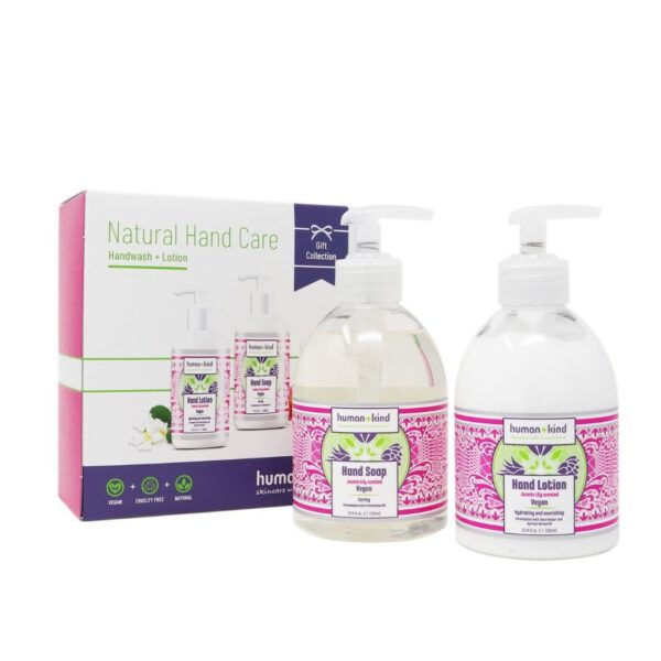 Human + Kind Duo Vegan Handzeep (300 ml) en Vegan Handcrème (300 ml)