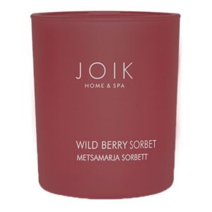 JOIK Geurkaars in Glas &apos;Wild Berry Sorbet&apos; - Koolzaadwas Vegan