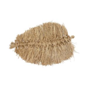 Jute Blad Wanddecoratie (55 cm)