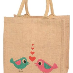 Jute Tas Love Birds