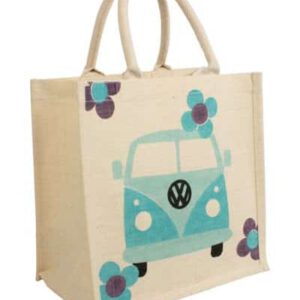 Juten Tas met Volkswagen Camper