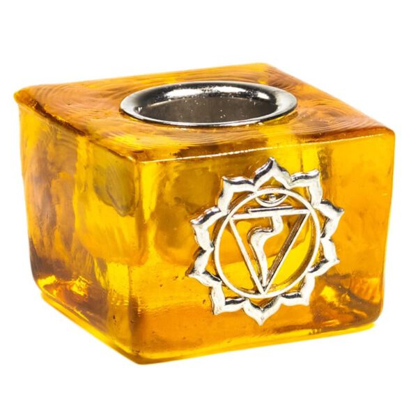 Kaarshouder Kubus Solar Plexus Chakra