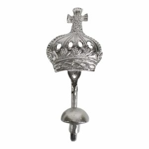 Kapstokhaak in de Vorm van een Kroon (22 cm)