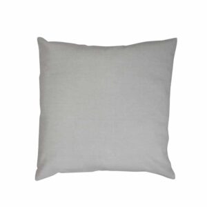 Katoenen Sierkussen Chambray Beige (50 x 50 cm)