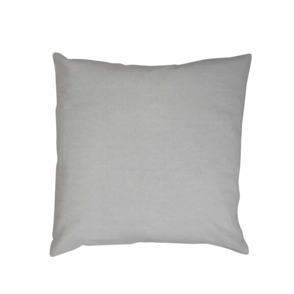 Katoenen Sierkussen Chambray Beige (50 x 50 cm)