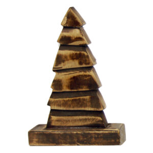 Kerstboom van Mangohout (23 x 15 cm)