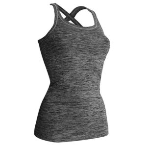 Kidneykaren Yoga Singlet L Antraciet Melange