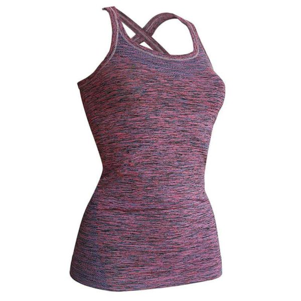 Kidneykaren Yoga Singlet L Roze/Petrol