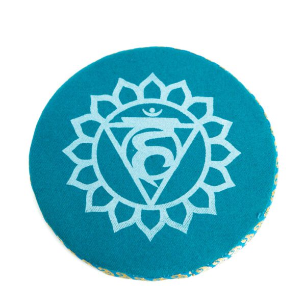 Klankschaalkussen 5e Chakra (15 cm)