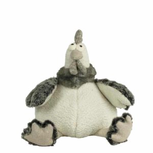 Knuffel Haan Grijs-Crème (30 cm)