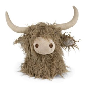 Knuffel Kop Schotse Hooglander Bruin (25 cm)