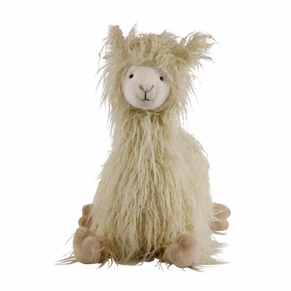 Knuffel Liggende Lama (41 cm)