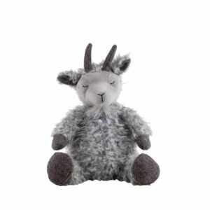 Knuffel Slapende Geit met Sik (25 cm)