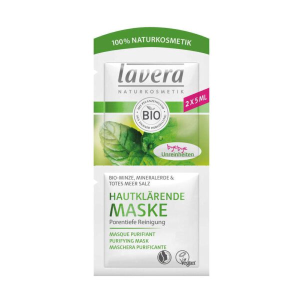 Lavera Biologische Hydraterend Gezichtsmasker Organic Mint