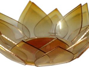 Lotus Kaarshouder Acryl Solar Plexus Chakra