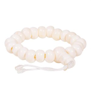 Mala Armband Been Naturel 21 Kralen (Verstelbaar)