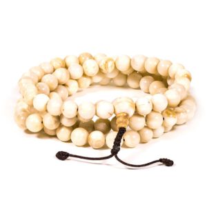 Mala Schelp Naturel 108 Kralen