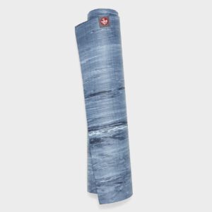 Manduka EKO Yogamat Blauw 5 mm – Ebb Marbled – 180 x 60 cm