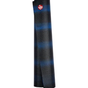 Manduka PRO Yogamat PVC Black Blue 6 mm - 180 x 66 cm