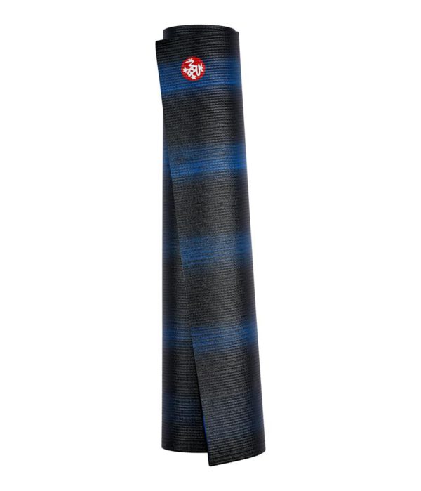 Manduka PRO Yogamat PVC Black Blue 6 mm - 180 x 66 cm