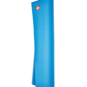 Manduka PRO Yogamat PVC Blauw 6 mm - Dresden Blue - 180 x 66 cm