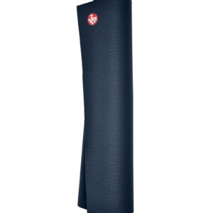 Manduka PRO Yogamat PVC Extra Lang - Midnight - Blauw - 6 mm – 216 x