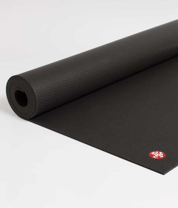 Manduka PROlite Yogamat PVC Zwart 4.7 mm - Extra Breed - 200 x 76 x