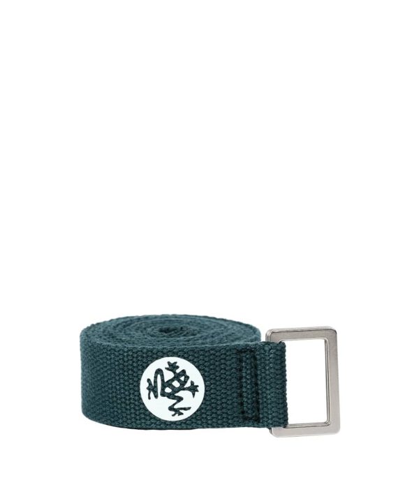 Manduka UnfoLD Yoga Riem Deep Sea - Groen – 182 x 3