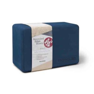 Manduka UpHold Yoga Blok EVA-Schuim Donkerblauw Rechthoekig - 23 x 15