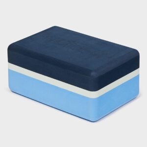 Manduka UpHold Yoga Blok EVA-Schuim Surf Rechthoekig – Blauw - 23 x 15