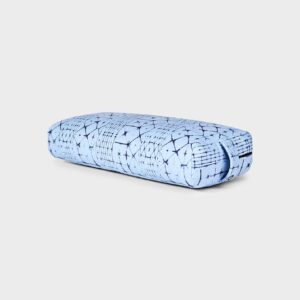 Manduka Yoga Bolster Clear Blue Rechthoekig Katoen – (Blauw) – 71 x 30