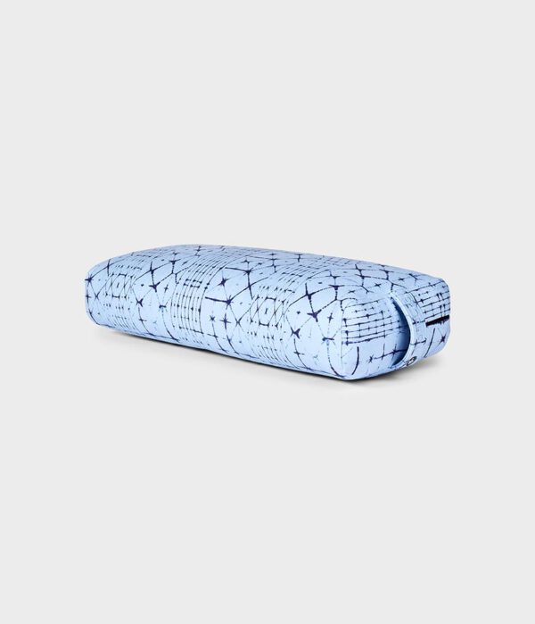 Manduka Yoga Bolster Clear Blue Rechthoekig Katoen – (Blauw) – 71 x 30