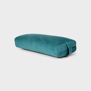 Manduka Yoga Bolster Deep Sea Rechthoekig Katoen – (Effen - Groen) –