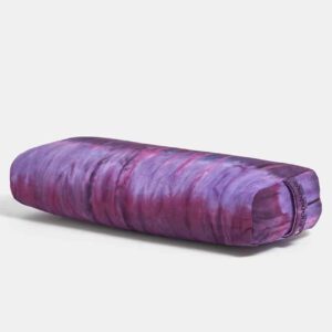 Manduka Yoga Bolster Paars Rechthoekig - Handgeverfd - 67 x 15 x 30 cm