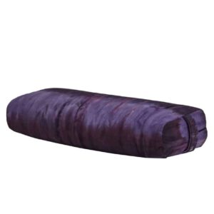 Manduka Yoga Bolster Paars Rechthoekig Katoen - Handgeverfd - 64 x 33