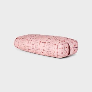 Manduka Yoga Bolster Star Dye Coral Rechthoekig Katoen – (Roze) – 71 x