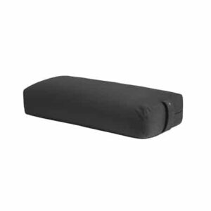 Manduka Yoga Bolster Zwart Rechthoekig Katoen - Binda - 64 x 33 x 14