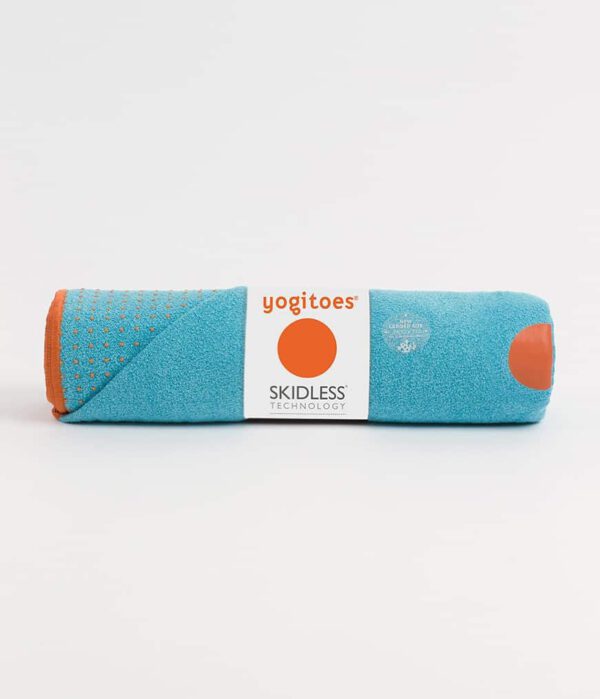 Manduka Yogitoes Skidless Yoga Handdoek - Chakraturquoise