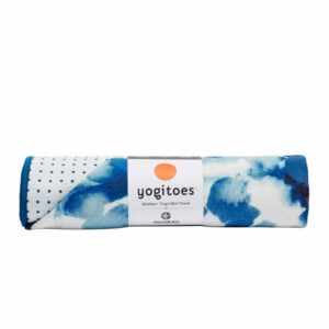 Manduka Yogitoes Skidless Yoga Handdoek – Double Dye Blue