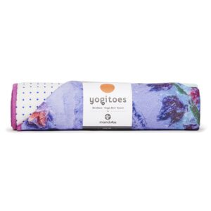 Manduka Yogitoes Skidless Yoga Handdoek – Illuminated Floral 2.0 -