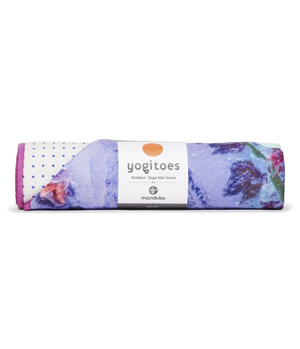 Manduka Yogitoes Skidless Yoga Handdoek – Illuminated Floral 2.0 -