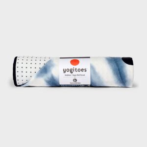 Manduka Yogitoes Skidless Yoga Handdoek – Tie Dye Navy