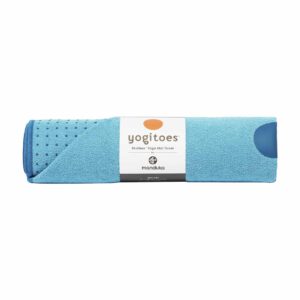 Manduka Yogitoes Skidless Yoga Handdoek – Turquoise