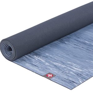 Manduka eKO Lite Yogamat Rubber Blauw  4 mm - Ebb - 180 x 61 cm