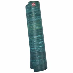 Manduka eKO Lite Yogamat Rubber Blauw 4 mm - Thrive Marbled - 180 x 61