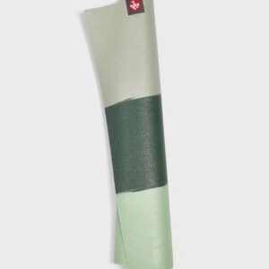 Manduka eKO SuperLite Yogamat Rubber Groen 1.5 mm - Ash Stripe - 180 x