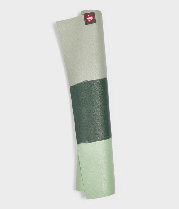 Manduka eKO SuperLite Yogamat Rubber Groen 1.5 mm - Ash Stripe - 180 x